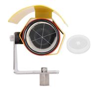 Grand prisme réfléchissant de surveillance, prisme d'arpentage pour station totale, réflecteur en verre K9 avec construction en alliage d'aluminium, compact et portable pour le