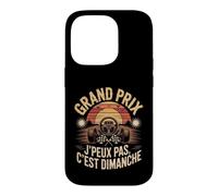 Grand Prix Course Automobile J Peux Pas C Est Dimanche Coque pour iPhone 14 Pro