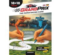 GRAND PRIX - The Paper Racing Game: Autorenn-Strategiespiel für Formel-1-Fans und Wettkampf-Spaß: 001 World Circuit - Edition 18+18 Strecken - Deutsch/Englisch