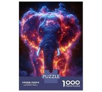 Grand Puzzle 1000 Pièces Adulte, Fiery Elephant Nebula, Réduction du Stress, Divertissement D’Hiver, Pièces Haute Qualité, 70x50cm/1000pcs