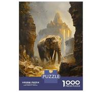 Grand Puzzle 1000 Pièces Adulte, Temple Guardian, Loisir Créatif, Idée Cadeau Noël, Découpe Précise, 52x38cm/1000pcs