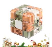 Grand Puzzle 3D Labyrinth Cube Maze, Spatial Awareness Brain Training Turning for Stress Relief & Logic Development, IQ Mind Challenge Puzzle Box Game Game Give Give for Adults Teens 1PCS