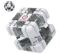 Grand puzzle 3D labyrinthe Maze Cube, jouet d'entraînement du cerveau d'engagement, jouet d'entraînement du cerveau de sensibilisation spatiale, cadeau de jeu éducatif pour le soulagement du stress et