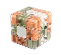 Grand Puzzle Cube labyrinthique 3D pour Adultes, Enfants et Adolescents, Jouet Casse-tête engageant, Puzzle de Haute difficulté, Jeu de Manipulation pour soulager l'anxiété (1 pièce) A