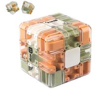 Grand puzzle labyrinthe 3D Maze Cube, jouet d'engagement, pour enfants et adultes, jouet d'entraînement du cerveau de sensibilisation spatiale, cadeau de jeu de mise au point éducatif pour adultes et