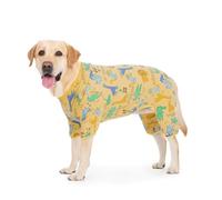 Grand pyjama pour chien, combinaison à 4 pattes pour chien, combinaison de convalescence mignonne, anti-léchage, anti-poils, combinaison de protection pour chiens après une blessure chirurgicale