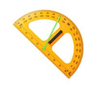 Grand rapporteur pour enseignant | 45 cm | Règle de géométrie mathématique | Règle de géométrie des mathématiques | Règle grand écran résistante à l'usure pour cours de mathématiques en classe et