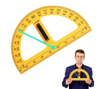 Grand rapporteur pour enseignants, rapporteur pour tableau effaçable à sec, grand design numérique pour enseignement des mathématiques, rapporteur pour ingénieur, tableau effaçable à sec