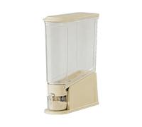 Grand récipient de rangement pour riz - Support hermétique pour aliments avec tasse à mesurer, organisateur de cuisine peu encombrant, présentoir de bac de rangement transparent | Maison de cuisine