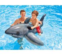 Grand requin blanc a chevaucher