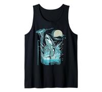 Grand Requin Blanc Sauteur, Poisson de mer Débardeur