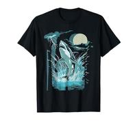 Grand Requin Blanc Sauteur, Poisson de mer T-Shirt