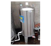 Grand réservoir d'eau haute pression - Récipient pressurisé en acier inoxydable 304, réservoir de stockage d'eau automatique(300L(155x50cm))