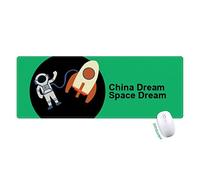 grand rêve chinois tapis de souris large cousues bords mat étendu game bureau