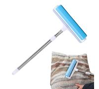 Grand rouleau anti-peluches réutilisable pour animaux de compagnie, outil extra large pour ramasser les poils, bac de récupération manuel pour résidus de tissu, accessoire de nettoyage respectueux de