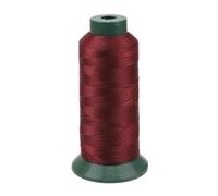 Grand rouleau de fil de machine à coudre fait à la main en nylon haute résistance léger en soie pour jeans (rouge)