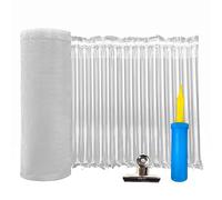 Grand rouleau de papier bulle gonflable pour coussin d'emballage - 400 mm x 50 m - Colonne d'air - Rouleau à bulles pour usage intensif - Fournitures d'expédition pour magasin en ligne, colis de
