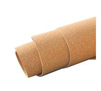 Grand rouleau de tableau en liège naturel pour murs - 8 mm d'épaisseur, fournitures de bricolage, doublure de tiroir, 0,8 m x 1 m, parfait pour la décoration de la maison et du bureau