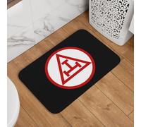 Grand Royal Arch Paillasson Intérieur Lavable en Machine Tapis De Douche Doux Tapis De Bain pour Porte Salon Baignoire 40X60Cm