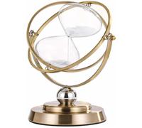 Grand sablier en laiton 60 minutes,horloge de sable rotative antique,sablier en verre Unity 1 heure