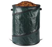 Grand sac à déchets de jardin pliable et robuste avec poignées pour déchets, jouets, etc. Sac de rangement pour le jardinage (38 L - 34 x 42 cm)