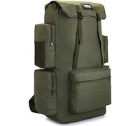 Grand Sac À Dos De Randonnée 130L Militaire Armee Sac A Dos Tactique Etanche Sacs A Dos Survie Camouflage pour Homme Femme Voyage Camping Chasse Alpinisme Trekking Sport Plein Air Green