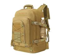 Grand sac à dos tactique militaire étanche 60 L pour randonnée, trekking, chasse, camping, kaki, L