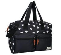 Grand Sac à Langer Noir | avec Tapis a Langer | Disney Mickey Mouse