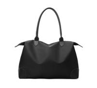 Grand sac à main avec plusieurs compartiments - En tissu Oxford ergonomique - Pour les voyageurs d'affaires - Résistant aux intempéries - Pour le sport et les voyages, Noir , Mass Beauty