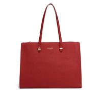 Grand Sac à Main - David Jones - Cabas Fourre-Tout Femme Format A4 - Porté Epaule Cours Lycée Travail Bureau - Rouge