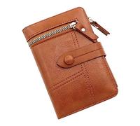 Grand sac à main en cuir pour femme Couleur unie Multicolore, café, Taille unique