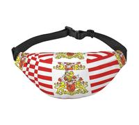 Grand sac banane avec drapeau du Sénat de Brême pour garçons, idéal pour profiter du sport, de la course, du cyclisme, des voyages, de la pêche