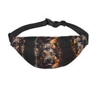 Grand sac banane de berger allemand pour garçon, adapté pour profiter du sport, de la course, du cyclisme, des voyages, de la pêche