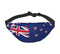 Grand sac banane de voyage avec drapeau de la Nouvelle-Zélande, adapté pour profiter du sport, de la course, du cyclisme, des voyages, de la pêche