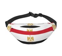 Grand sac banane de voyage avec drapeau égyptien, adapté pour le sport, la course, le cyclisme, les voyages, la pêche pour garçons,