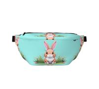 Grand sac banane en forme de lapin de dessin animé, cadeaux pour profiter du sport, festival, entraînement, voyage, course décontractée, Noir , Taille unique
