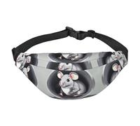 Grand sac banane Mouse in the Hole pour garçons, adapté pour profiter du sport, de la course, du cyclisme, des voyages, de la pêche