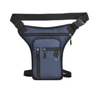Grand sac banane multidimensionnel pour homme et femme - Pour voyage, randonnée, cyclisme, bleu