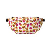 Grand sac banane pour homme et femme - Joli sac à bandoulière tendance pour femme - Sac banane pour femme avec sangle réglable