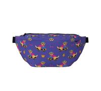 Grand sac banane pour homme et femme - Labrador Retriever Dog No.1020 - Sac de voyage tendance pour femme et homme avec sangle réglable