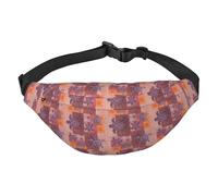 Grand sac banane pour homme et femme, motif renard, oiseau et fleur, sac banane pour entraînement, randonnée, course à pied, voyage, Tortue de mer Hawaï Tortue de mer Hawaï, Taille unique, Sacs banane