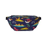 Grand sac banane pour homme et femme - Sac à bandoulière tendance pour femme - Sac banane pour homme et femme avec sangle réglable