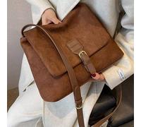 Grand sac bandoulière de couleur unie, à la mode et polyvalent, parfait pour les performances de rodéo en jean et les occasions du Nouvel An Taille UniqueUnicolorePolyuréthane