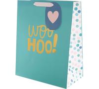 Grand Sac Cadeau Multi-Occasions - Woo Hoo Texte