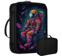Grand sac de bible astronautes pour homme et femme, sac d'église multifonction avec poignée, poche zippée, cadeau chrétien, fournitures d'étude de la Bible