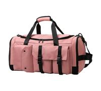 Grand sac de imperméable pour femme, rose, Reportez-vous à la | Sac à dos à bagages avec séparation sèche et humide pour cordes à sauter, bandes, baskets, serviettes, gants d'intérieur