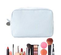Grand Sac De Maquillage De Voyage - Sac De Cosmétique De Voyage | Grand De Maquillage De Voyage | Voyage des Sacs Cosmétiques pour Les Femmes | Organisateur De Sacs Cosmétiques Ouverts - Étu