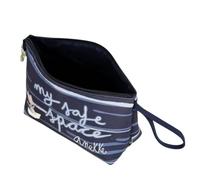 Grand sac de plage bleu profond