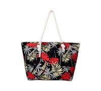 Grand sac de plage hydrofuge avec fermeture à glissière Sac shopping à bandoulière Rêve des Mers du Sud