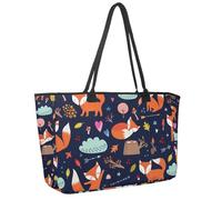 Grand sac de plage pour femme, cartes rétro, ethnique, mandala, floral, motif floral, sac fourre-tout de voyage avec poches, sac à main à bandoulière imperméable, Multicolore 10., 14.5x20.8x5.5in